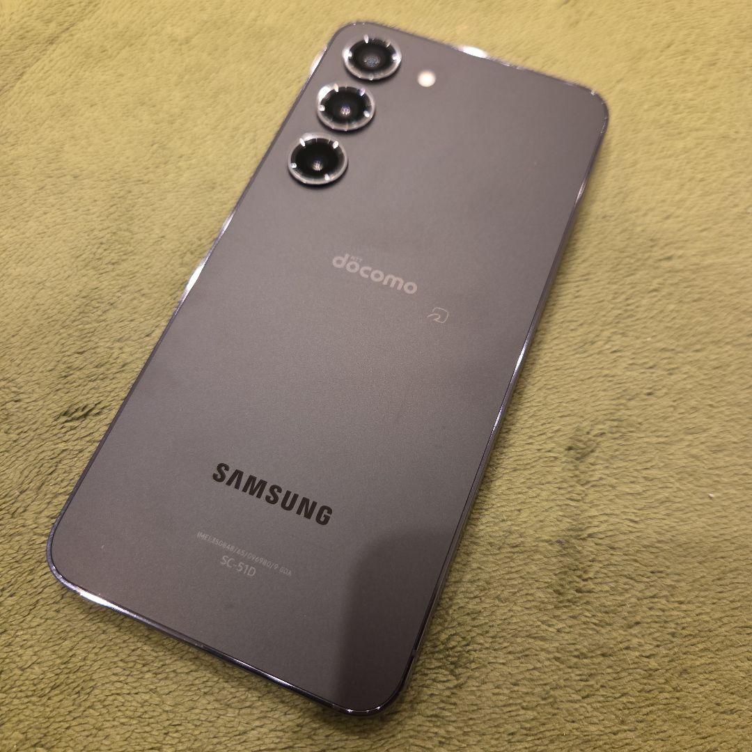 スマートフォン本体 docomo GalaxyS23 PhantomBlack SC-51D