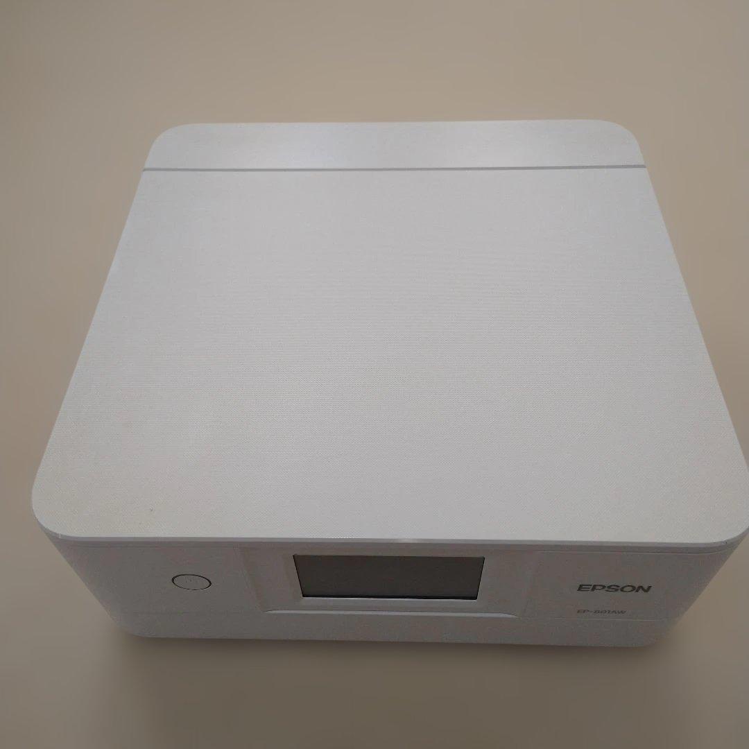 ジャンク品 EPSON EP-881AW ホワイト スキャナー