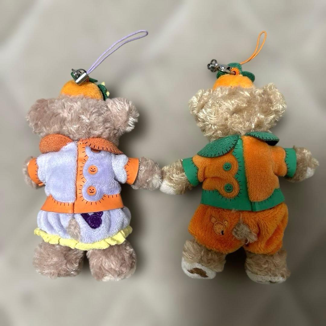 【まとめ売り】ダッフィー シェリーメイ ハロウィン ぬいぐるみ　キーホルダー