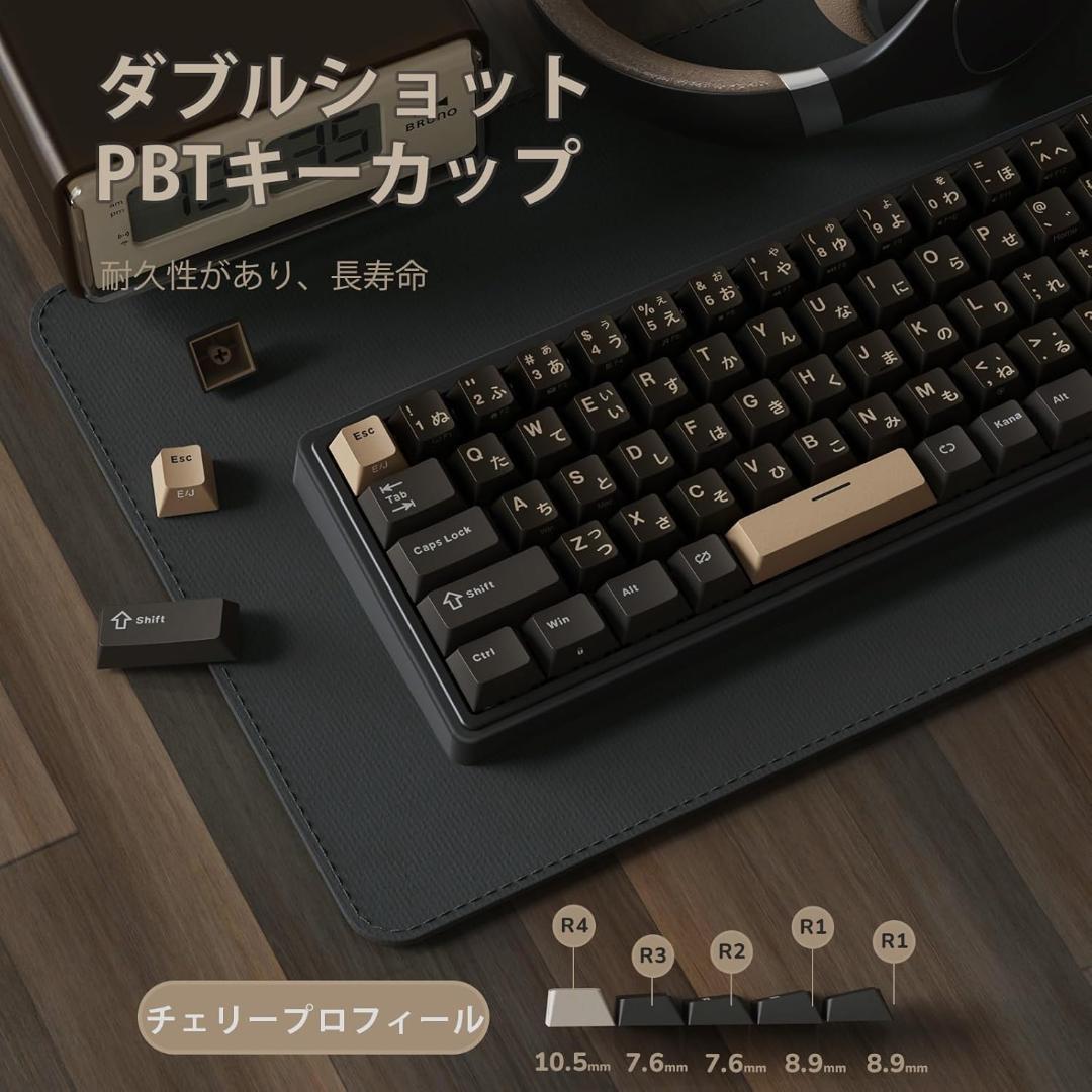 【開封済・未使用】 KLUDGE ゲーミングキーボード R65 有線