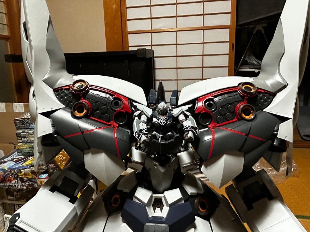 ガンプラ　hg セカンドネオジオングナラティブガンダムa装備組み立て済みジャンク