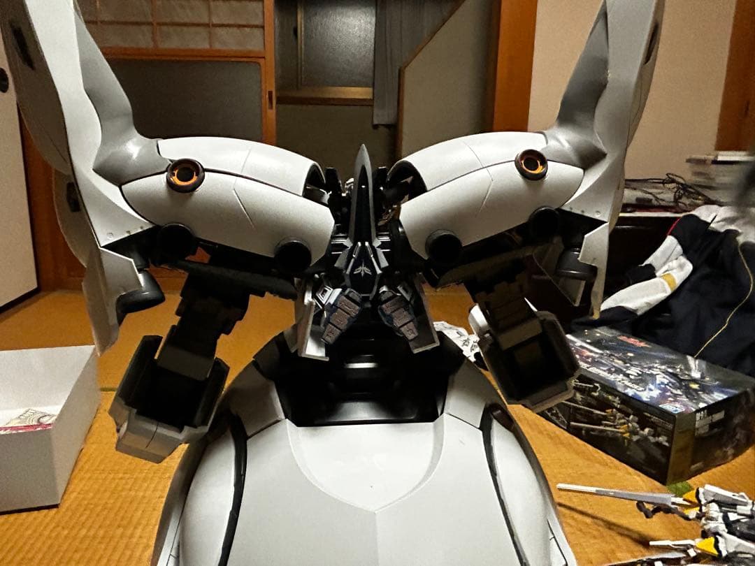 ガンプラ　hg セカンドネオジオングナラティブガンダムa装備組み立て済みジャンク