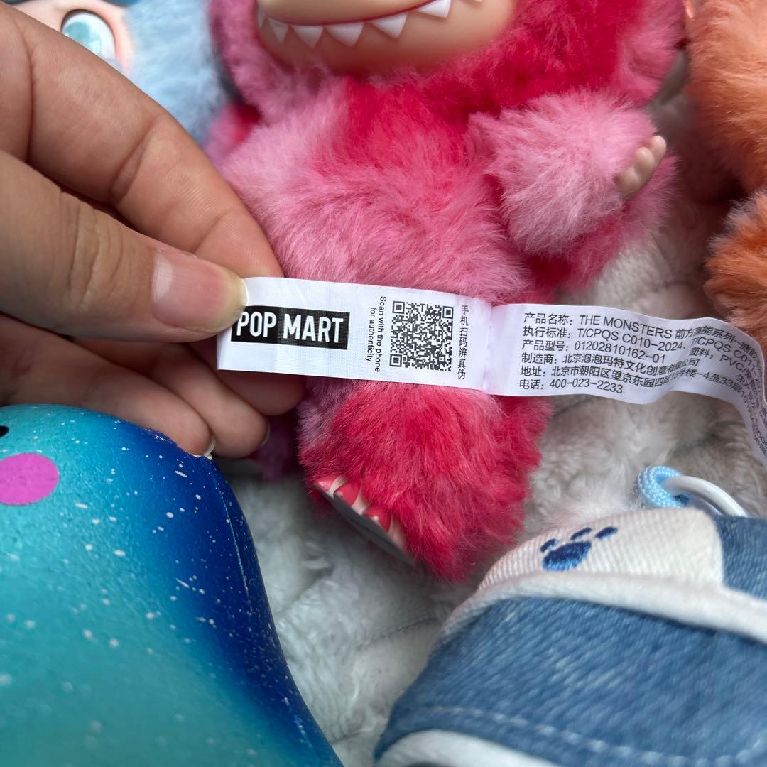 POP MART THE MONSTERS ぬいぐるみ6体セット スクイーズは熊