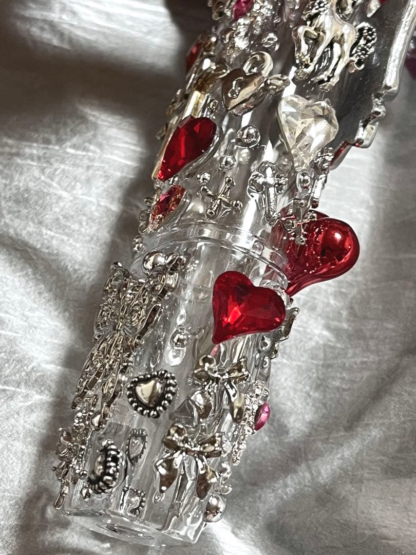 iQOSイルマワンケース デコ iQOSデコ アイコスケース 赤 NO.38