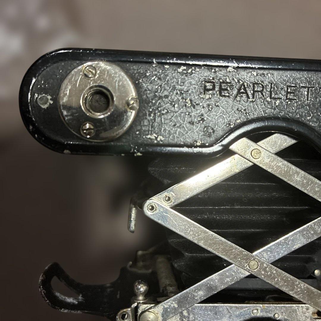 ビンテージカメラ六櫻社パーレット蛇腹式カメラ