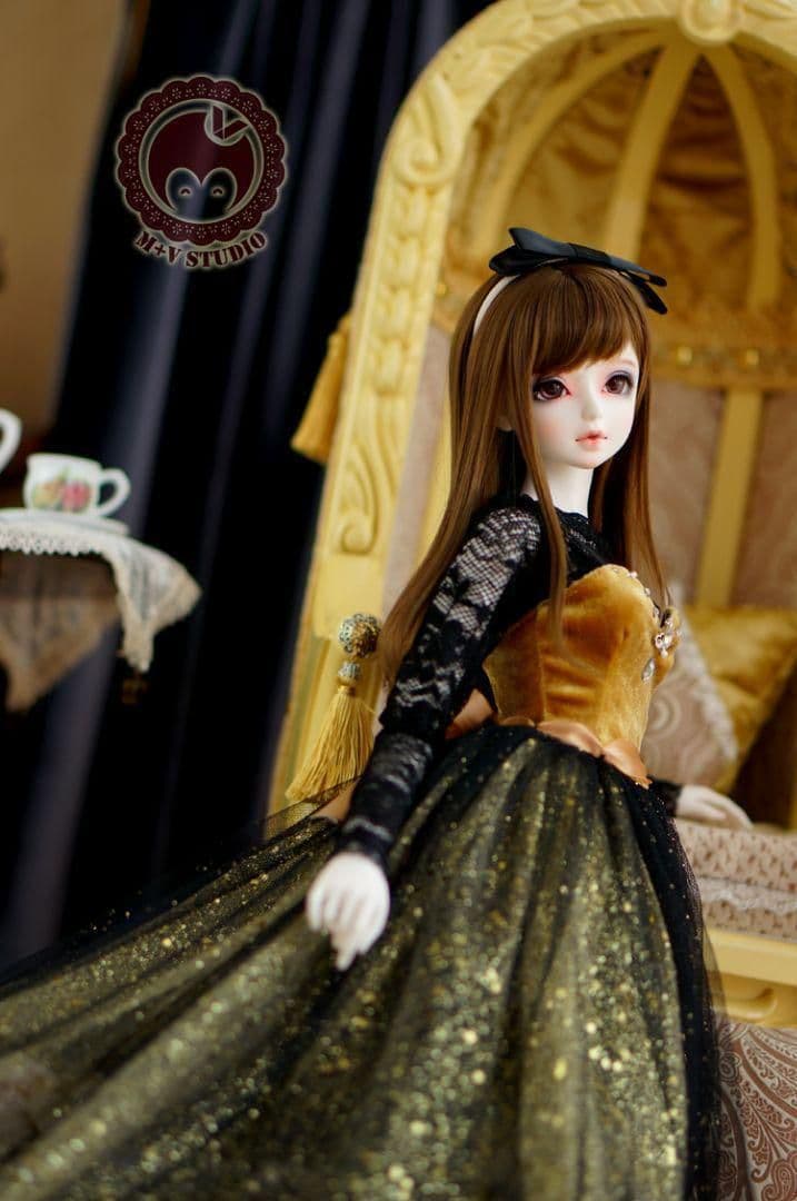 H72 BJD 1/3 ドール 衣装　ワンピース　衣装のみ　ハンドメイド