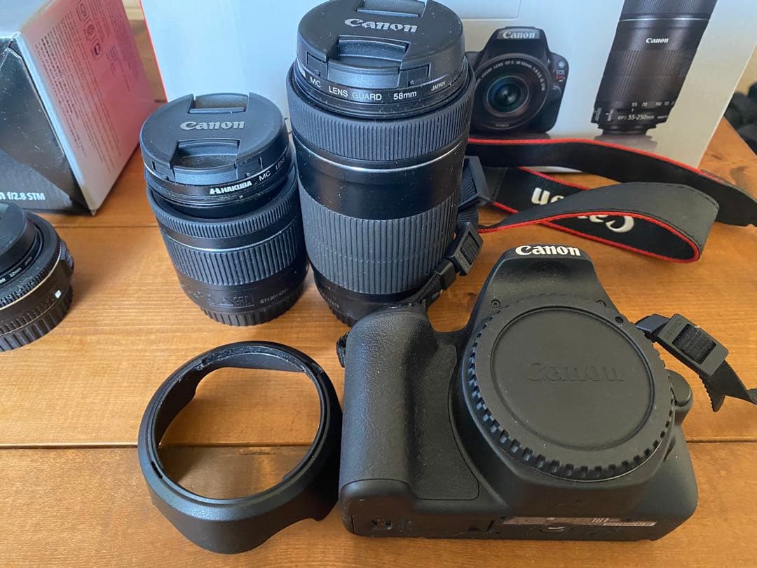 Canon Kiss9 セット　別購入　単焦点レンズ付き