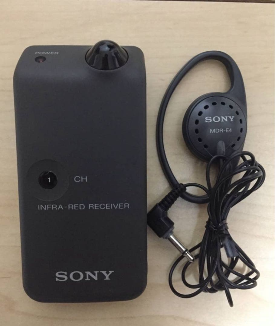 SONY SXA-75 充電器と赤外線受信機セット　会議システム インカム