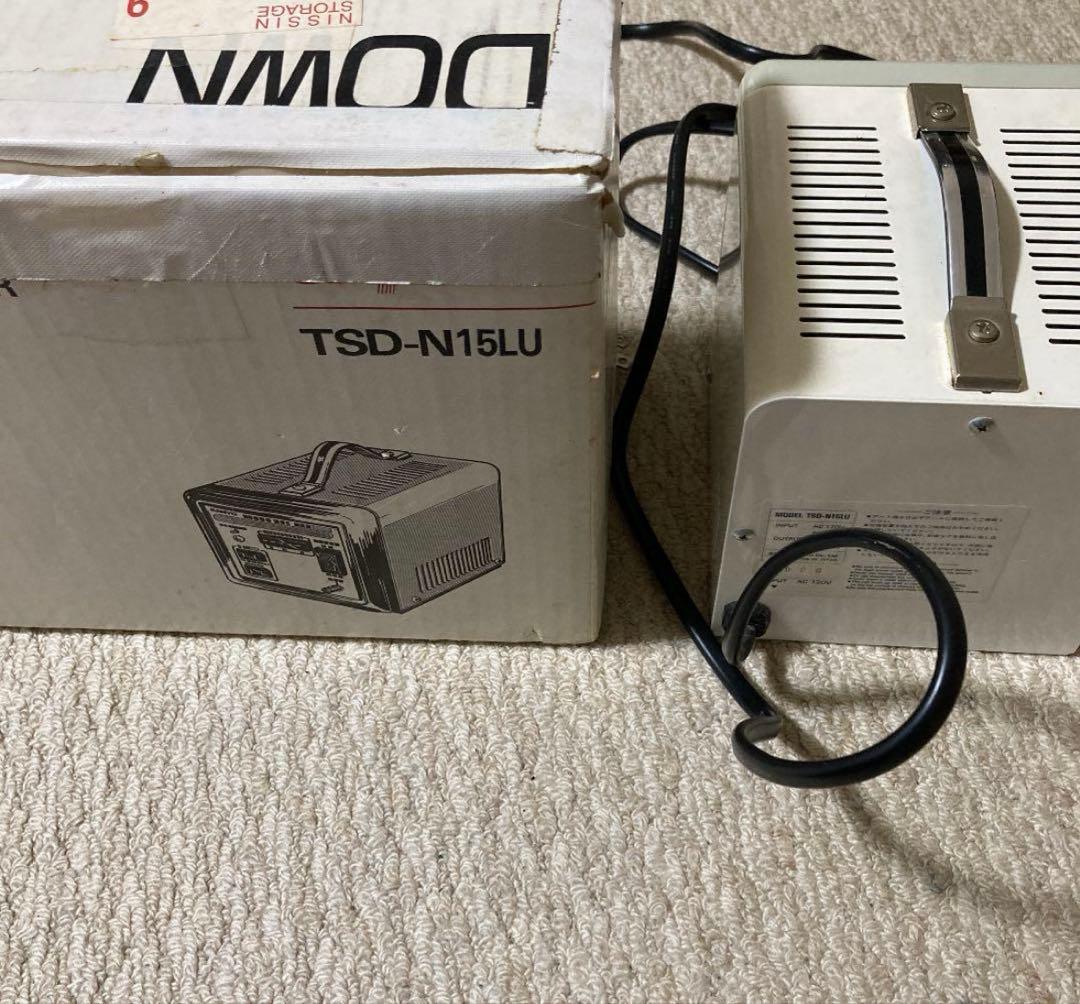 SANYO 変圧器 120v→100v 1500VA TSD-N15LU