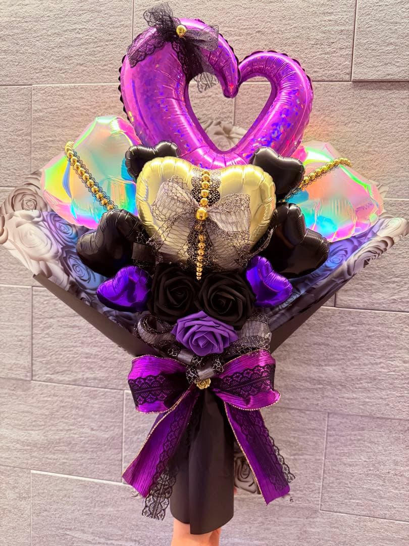 バルーンブーケ お菓子ブーケ 誕生日 発表会 結婚式 花束 ギフト 卒業式 85