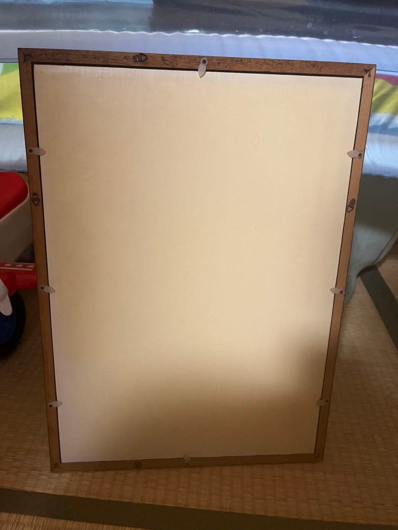 レトロ　テンヨー　額縁入り　完成品　昔の　ディズニー　ジグソーパズル