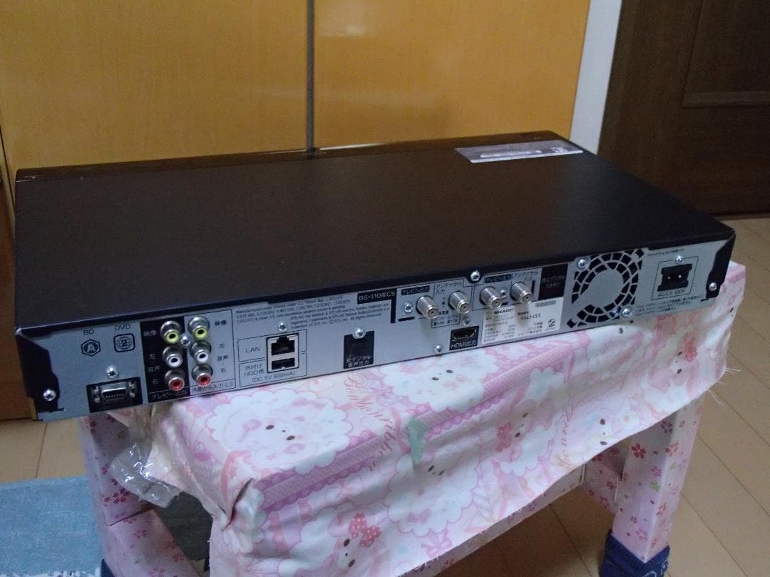 SHARP アクオスBD-W515 ブルーレイレコーダー整備点検済み、W録画