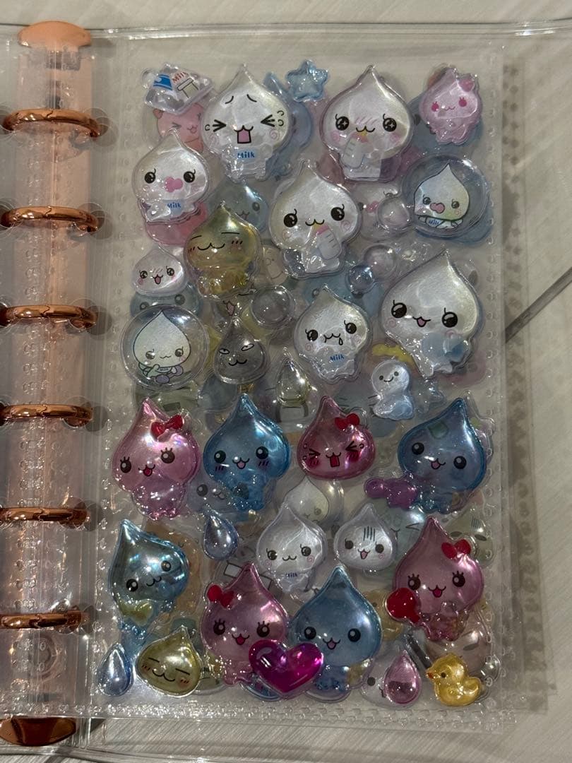 ボンボンドロップシール　シール帳　完成品