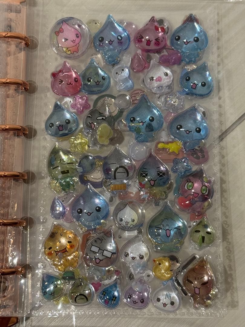 ボンボンドロップシール　シール帳　完成品