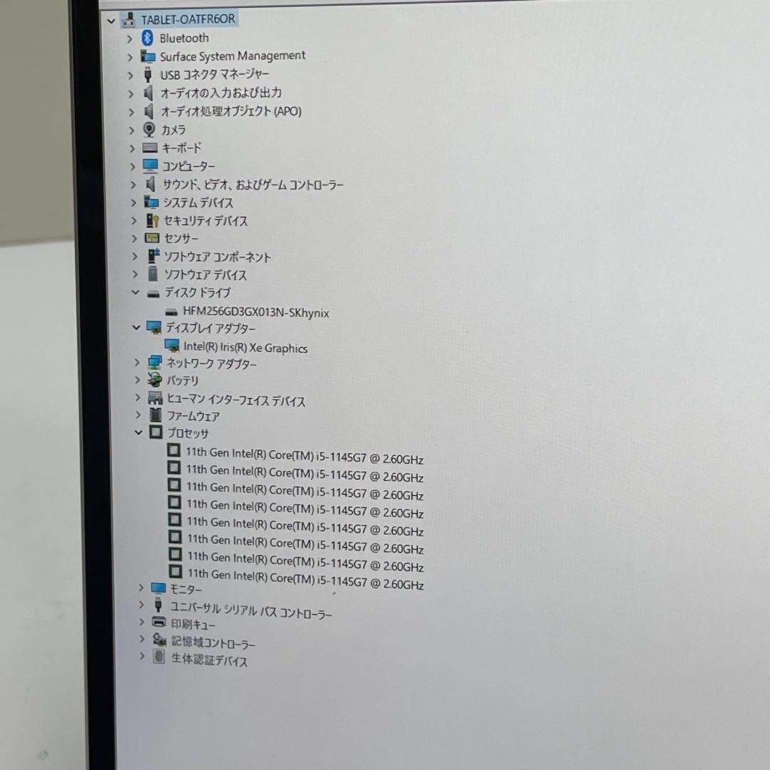 Windowsタブレット本体 Surface Pro 8 i5-1145G7 8GB SSD256GB LTE