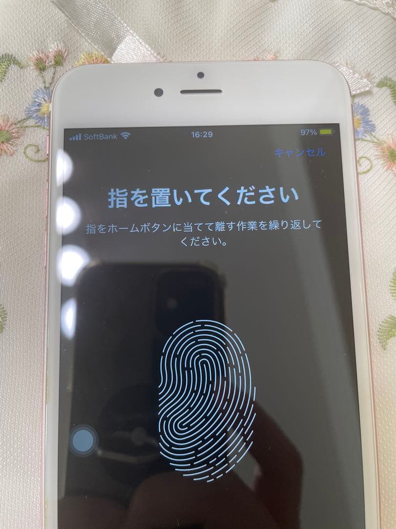 iPhone 6s Plus 64GB ローズゴールド バッテリー100％