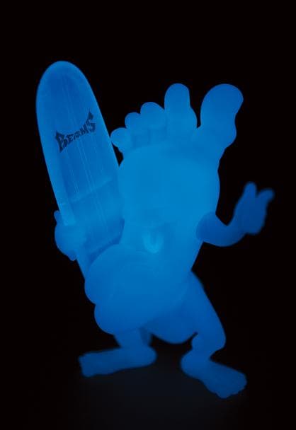メディコムトイ BEAMS SCREAMING LEG 蓄光 未開封