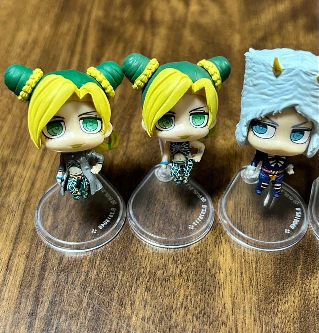 ジョジョの奇妙な冒険　ジョジョ　ジョジョコレ　スタコレ　6部　7体セット