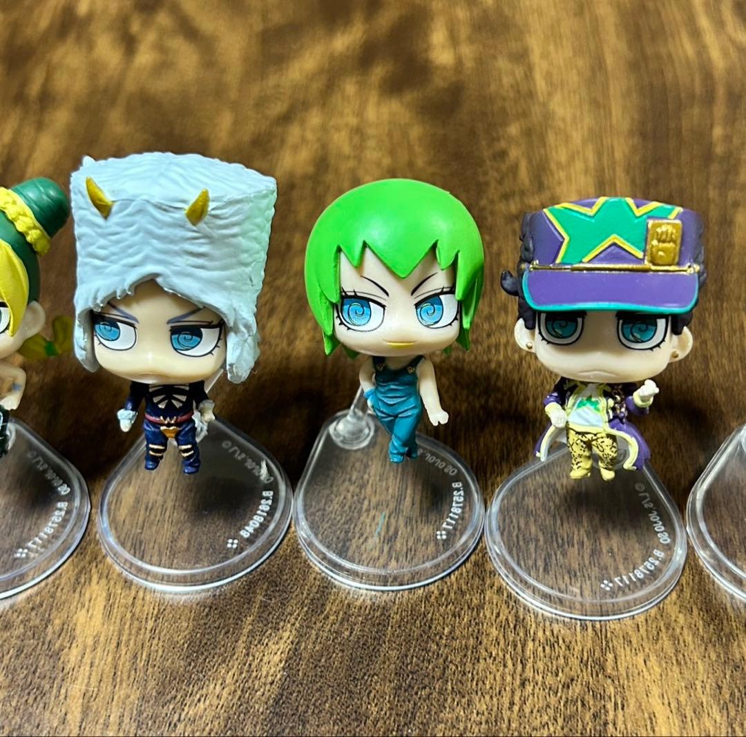 ジョジョの奇妙な冒険　ジョジョ　ジョジョコレ　スタコレ　6部　7体セット