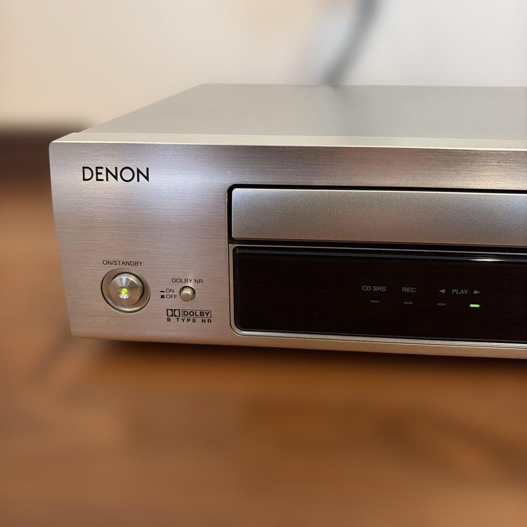DENON デノン DRR-F102 カセットデッキ 稼働品