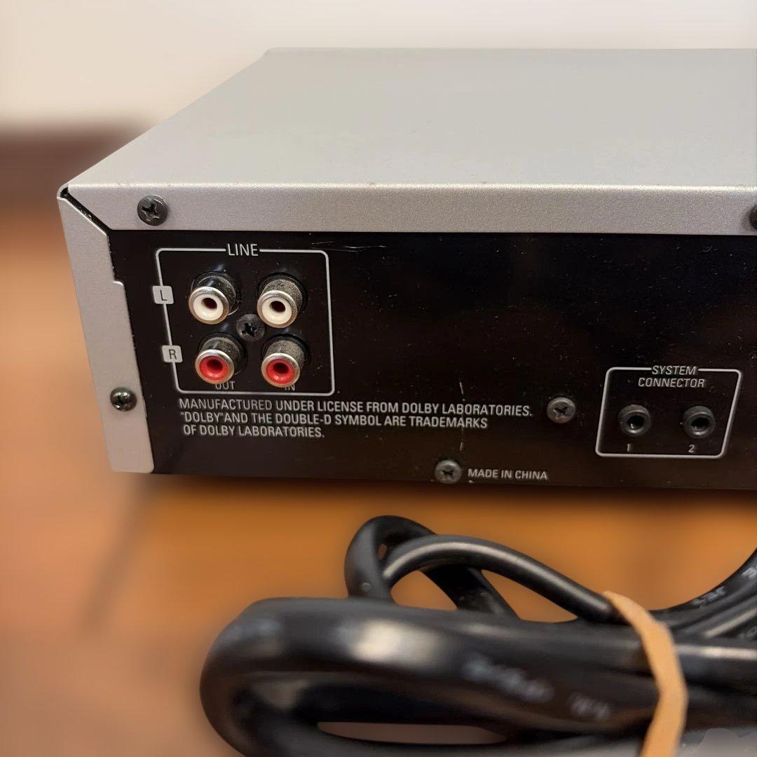 DENON デノン DRR-F102 カセットデッキ 稼働品