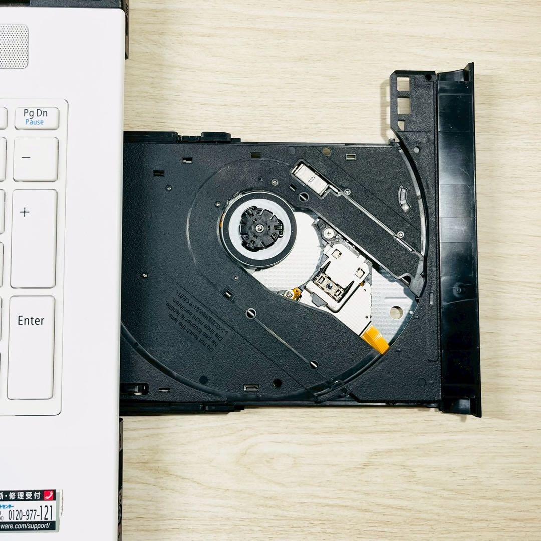 即利用OK！Windows11✨SSD✨NEC カメラ ノートパソコン DVD