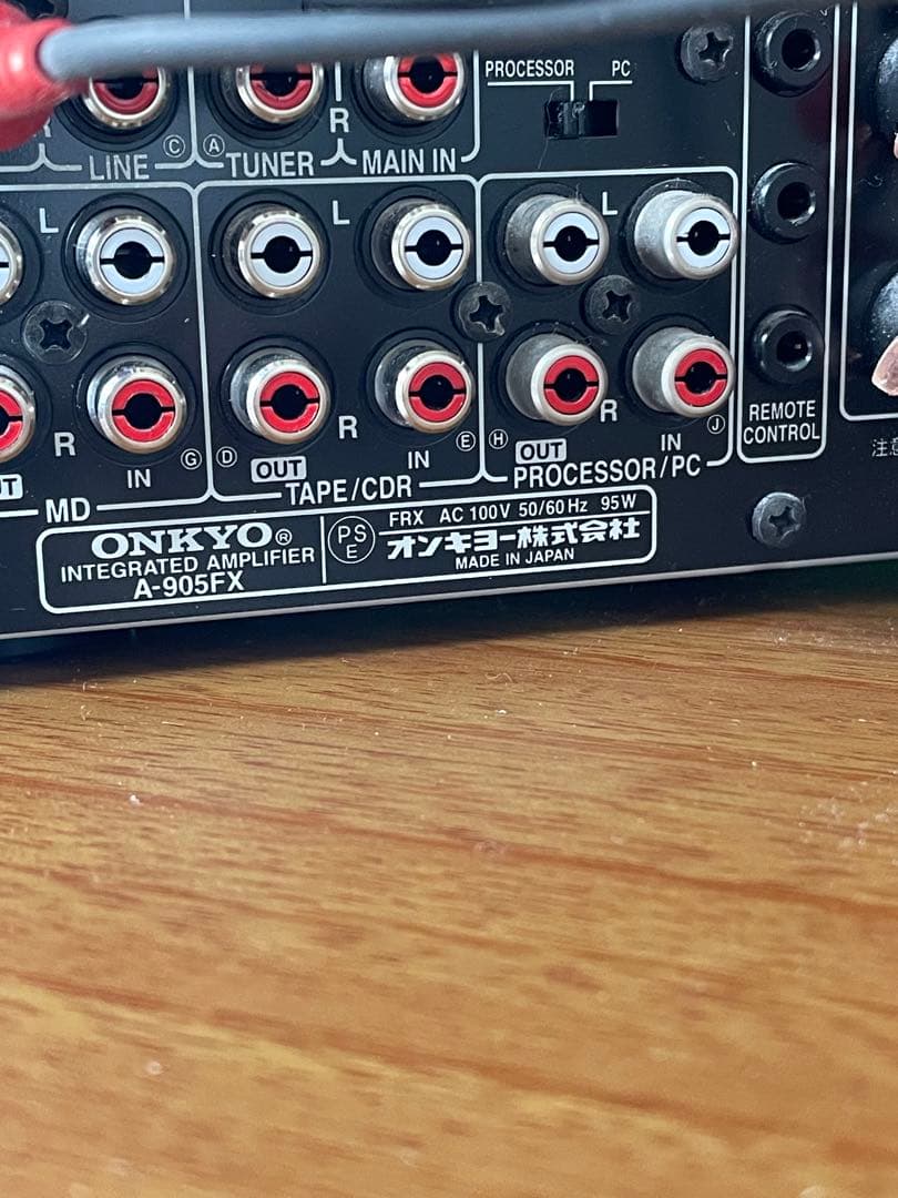ONKYO ミニコンポ シルバー　A-905fx