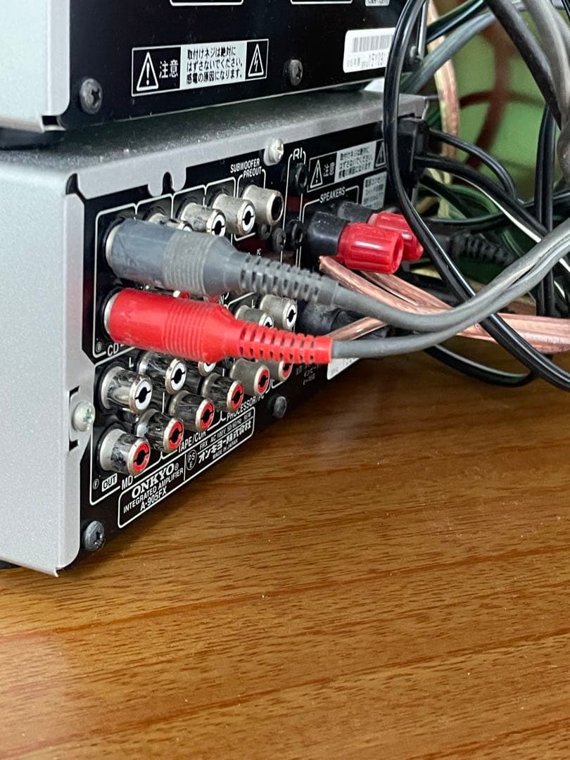 ONKYO ミニコンポ シルバー　A-905fx