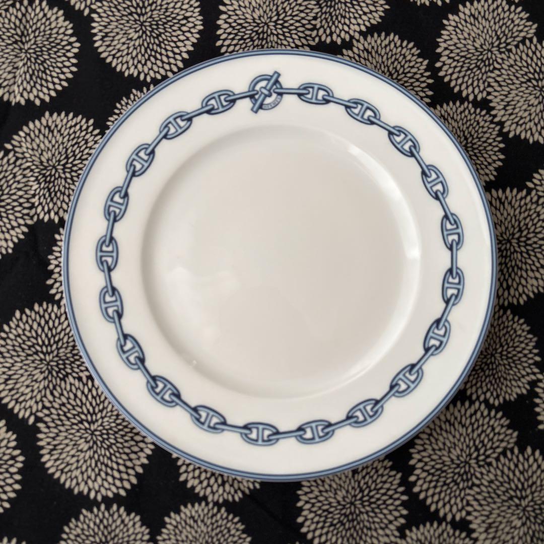 【未使用】箱なし　エルメス　シェーヌダンクル　皿