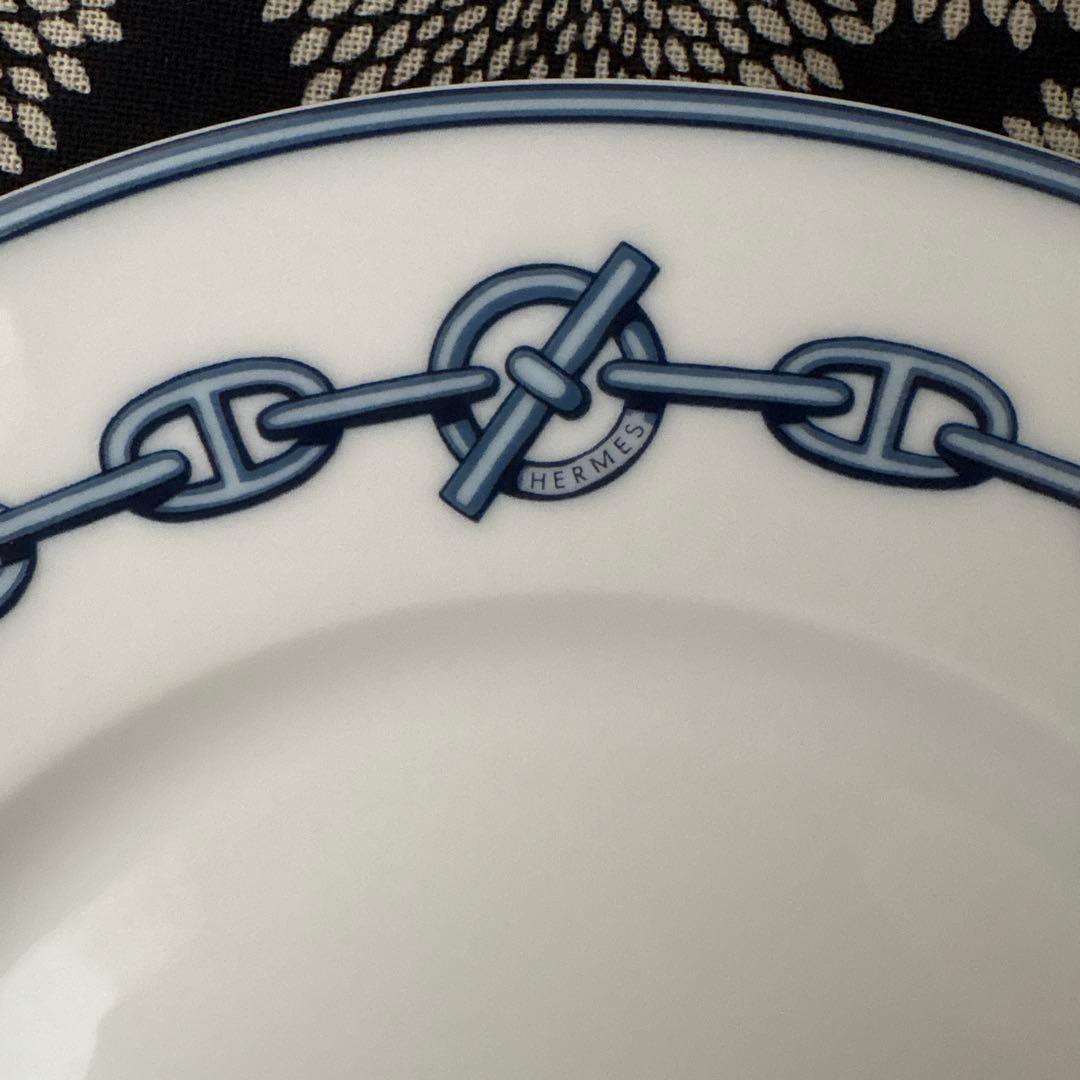 【未使用】箱なし　エルメス　シェーヌダンクル　皿