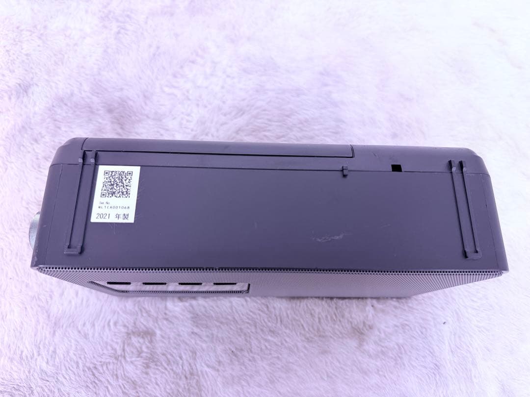 綺麗です♪ 2021年製 Panasonic RF-U180TV-K ラジオ