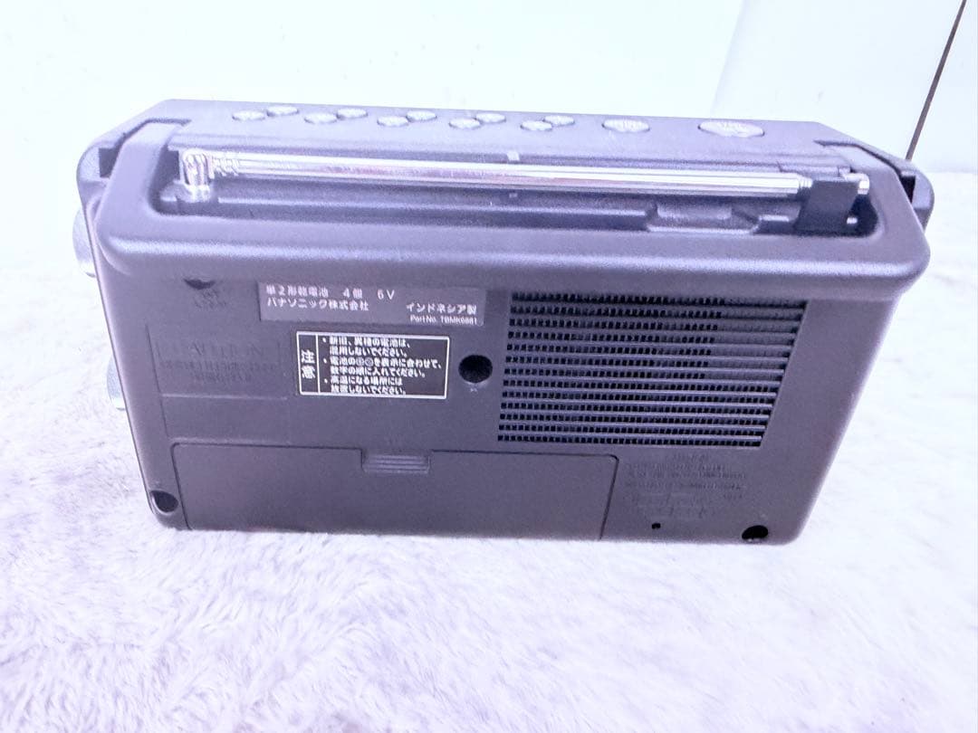 綺麗です♪ 2021年製 Panasonic RF-U180TV-K ラジオ