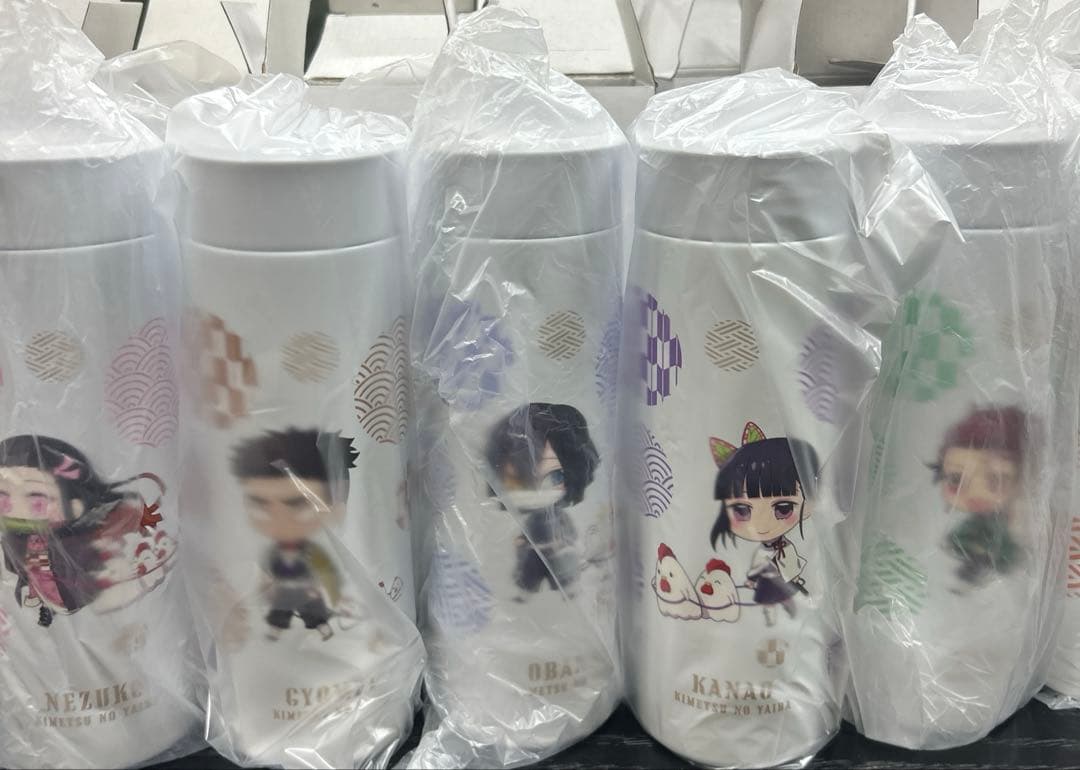【新品未使用レア】鬼滅の刃　LAWSONコラボ　ステンレスボトル　全15種コンプ