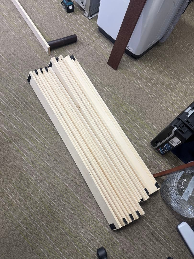 【洗浄消毒作業済】アイリス　セミダブルサイズ　ベッドフレーム