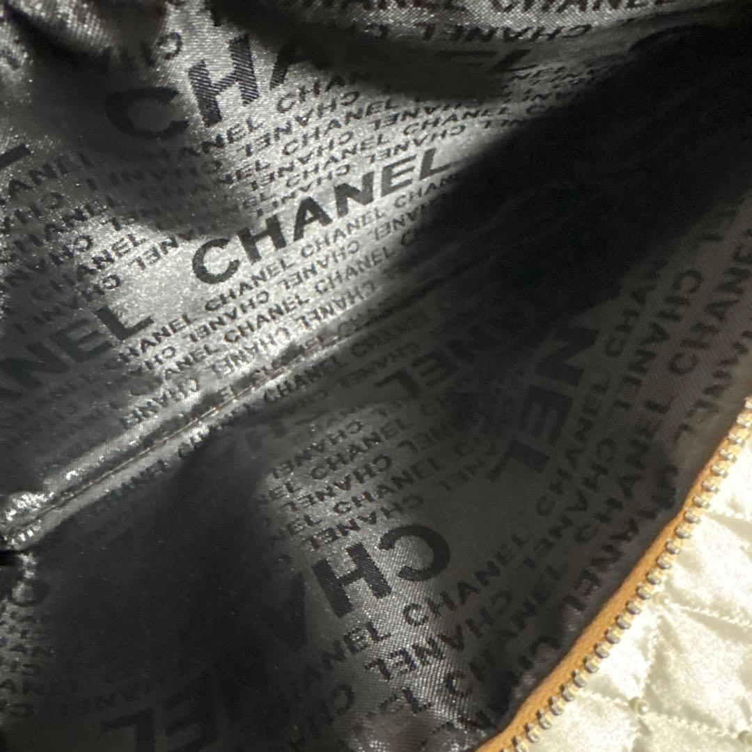used CHANELシャネル ノベルティ ショルダー トート バッグ ベージュ