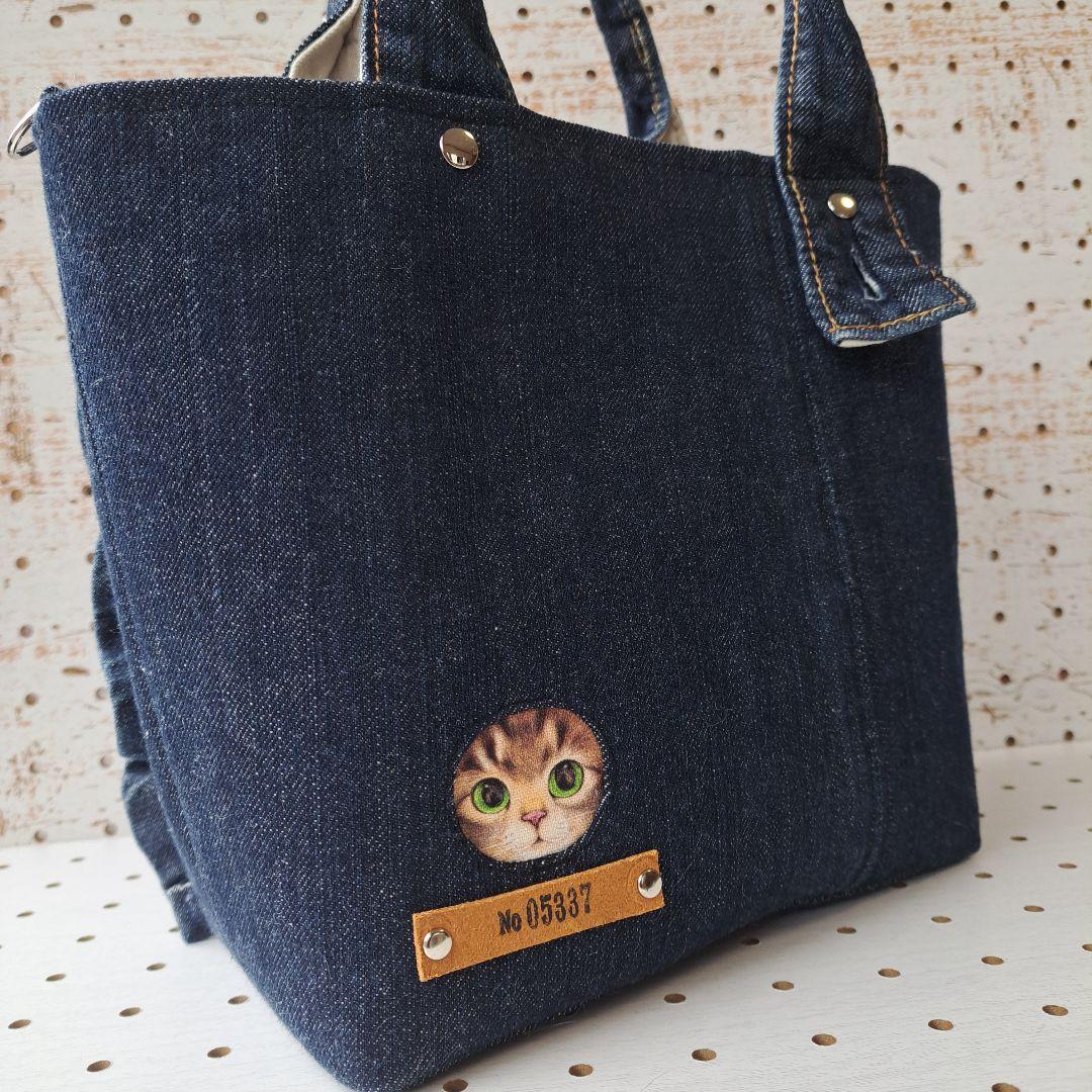 コヤンイサムチョン　リトルサンダー デニムリメイクトートバッグ