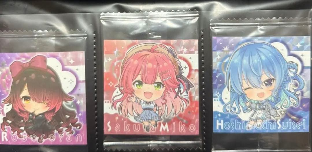 ホロライブ　ホロナツステッカーシール　ホロライブいたじゃがおまけシールまとめ売り