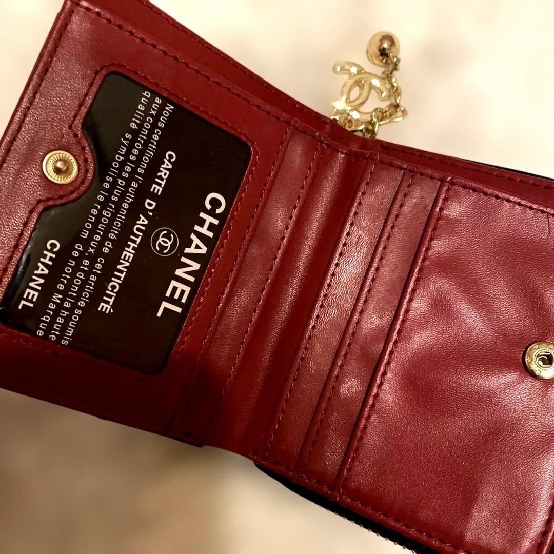 CHANELノベルティ2つ折り財布 ケース カードケース