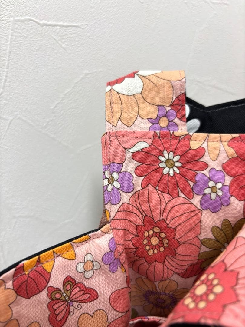 大きなチューリップバッグ　コヤンイサムチョン　ねこ　ハチワレ