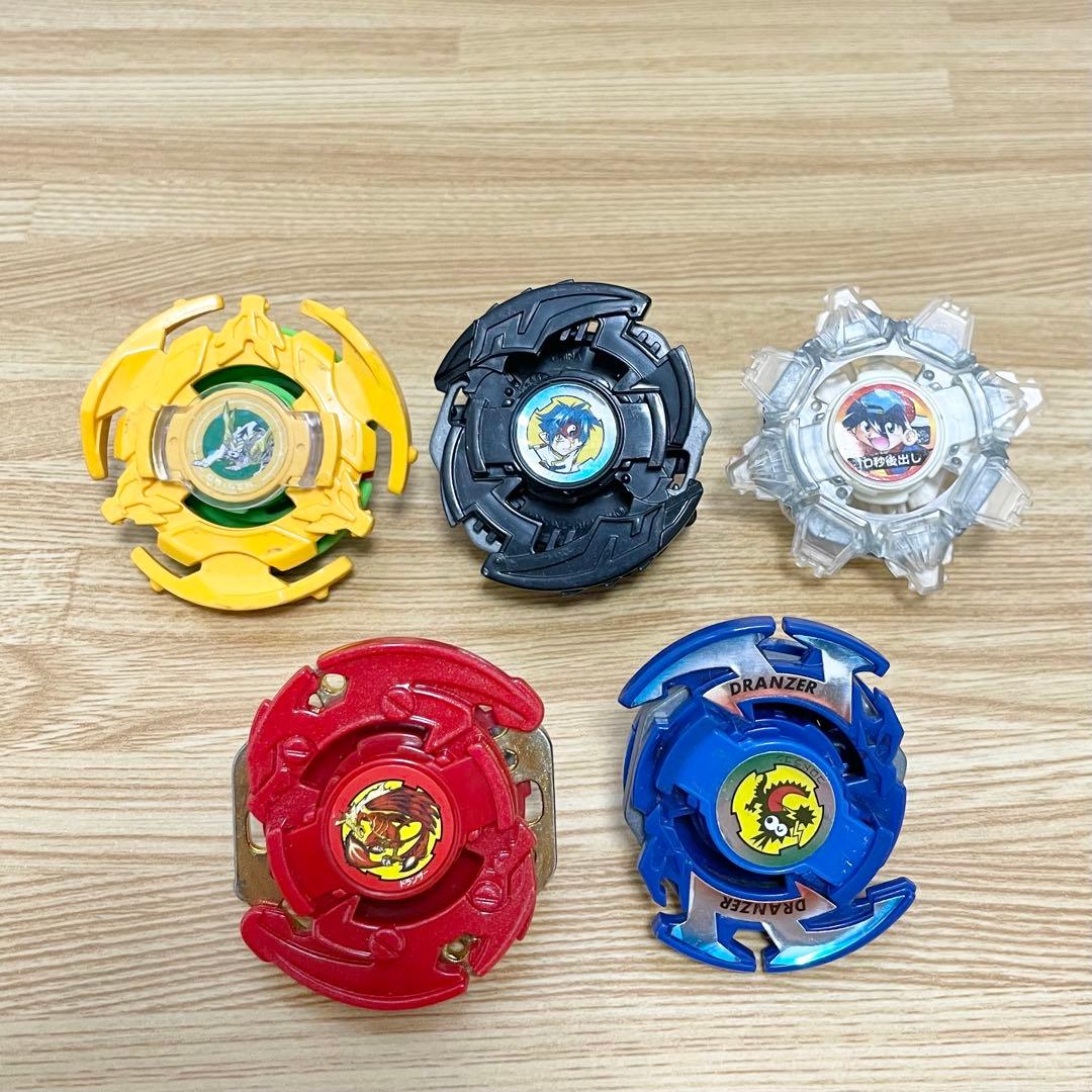 【★最終値下げ　当時物】爆転シュートベイブレード　21個＋パーツ等大量まとめ売り