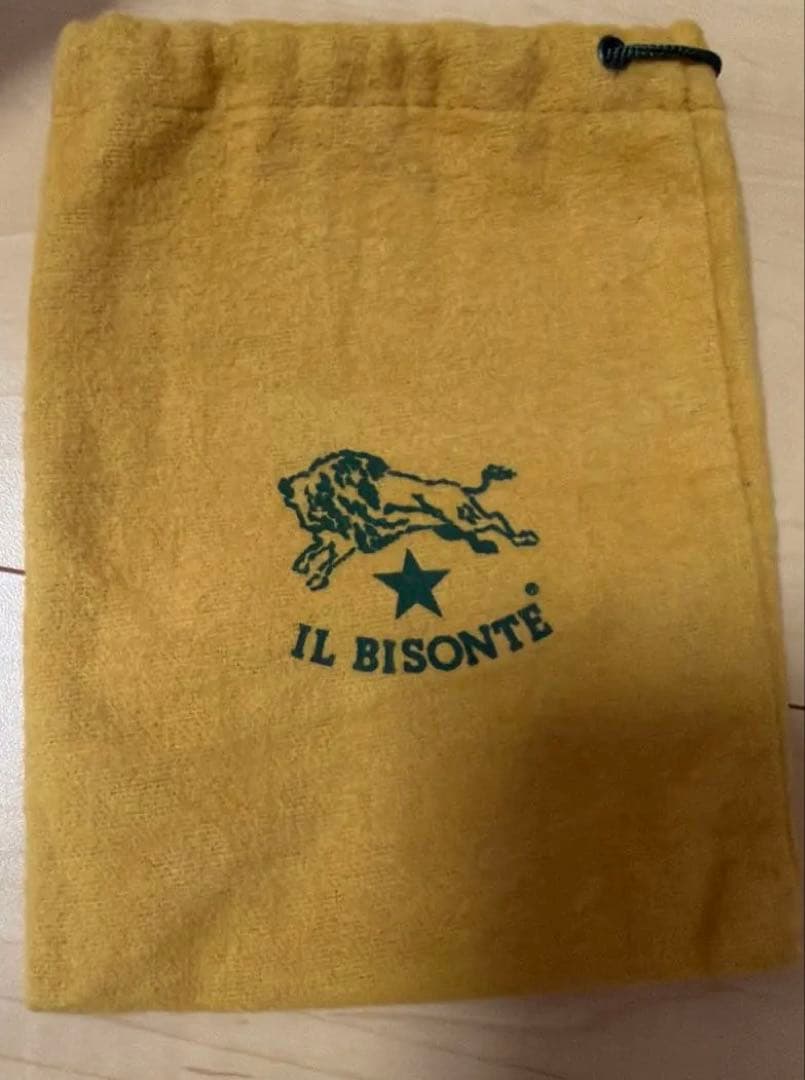 IL BISONTE レザーポーチ 収納袋付き カメラケース