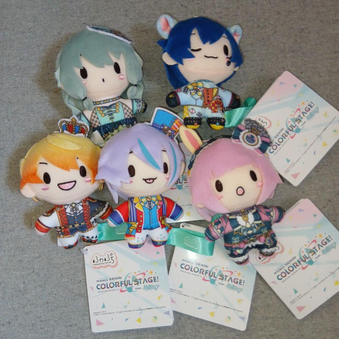 プロセカ ふわぷちマスコット ワンダーマジカルショウタイム　5種セット