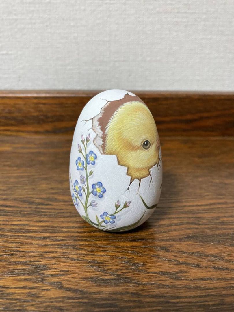 ロシア雑貨☆イースターエッグ オーナメント 『殻の中のひよこ』マトリョーシカ