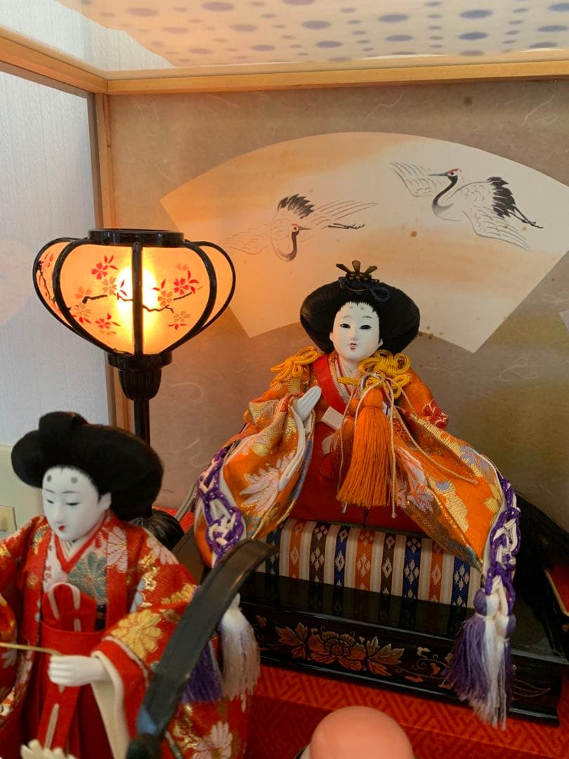 雛人形　3段飾り　昭和芸術作品、ひな祭り　激安買得