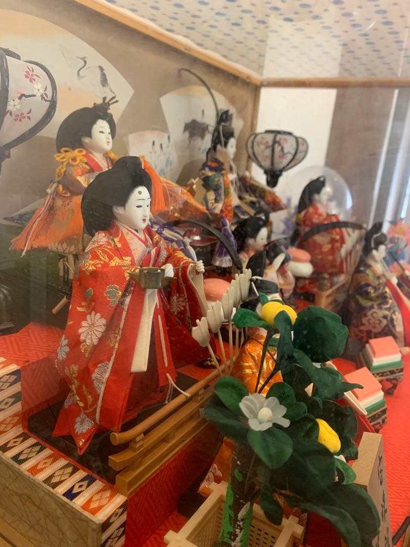 雛人形　3段飾り　昭和芸術作品、ひな祭り　激安買得