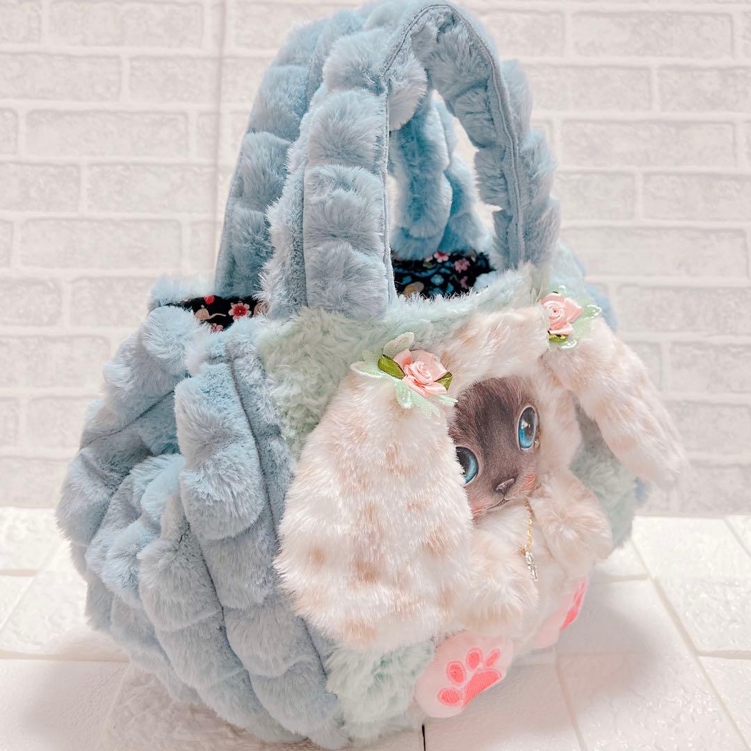 コヤンイサムチョン ♡ロップイヤーちゃん ファーバッグ ハンドメイド