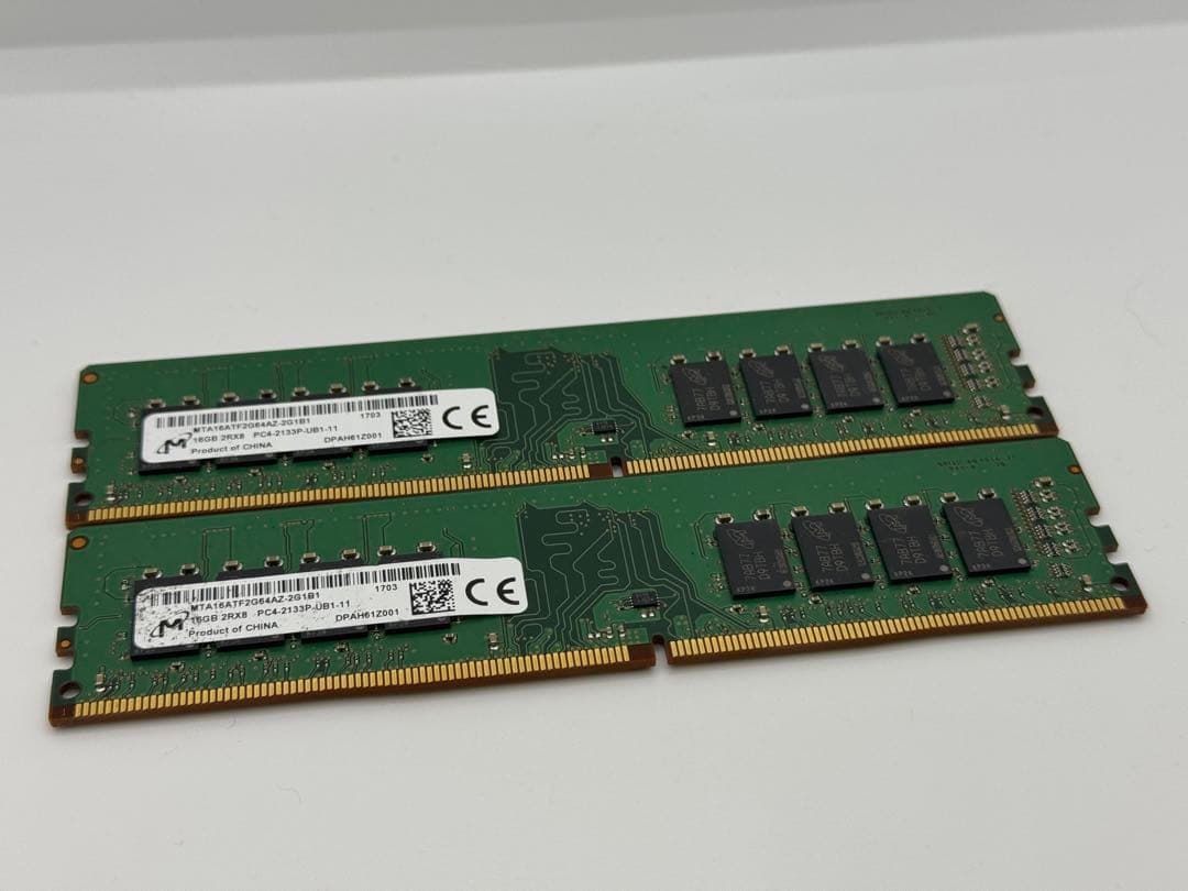 （20）PCメモリー DDR4-2133 16GB2枚