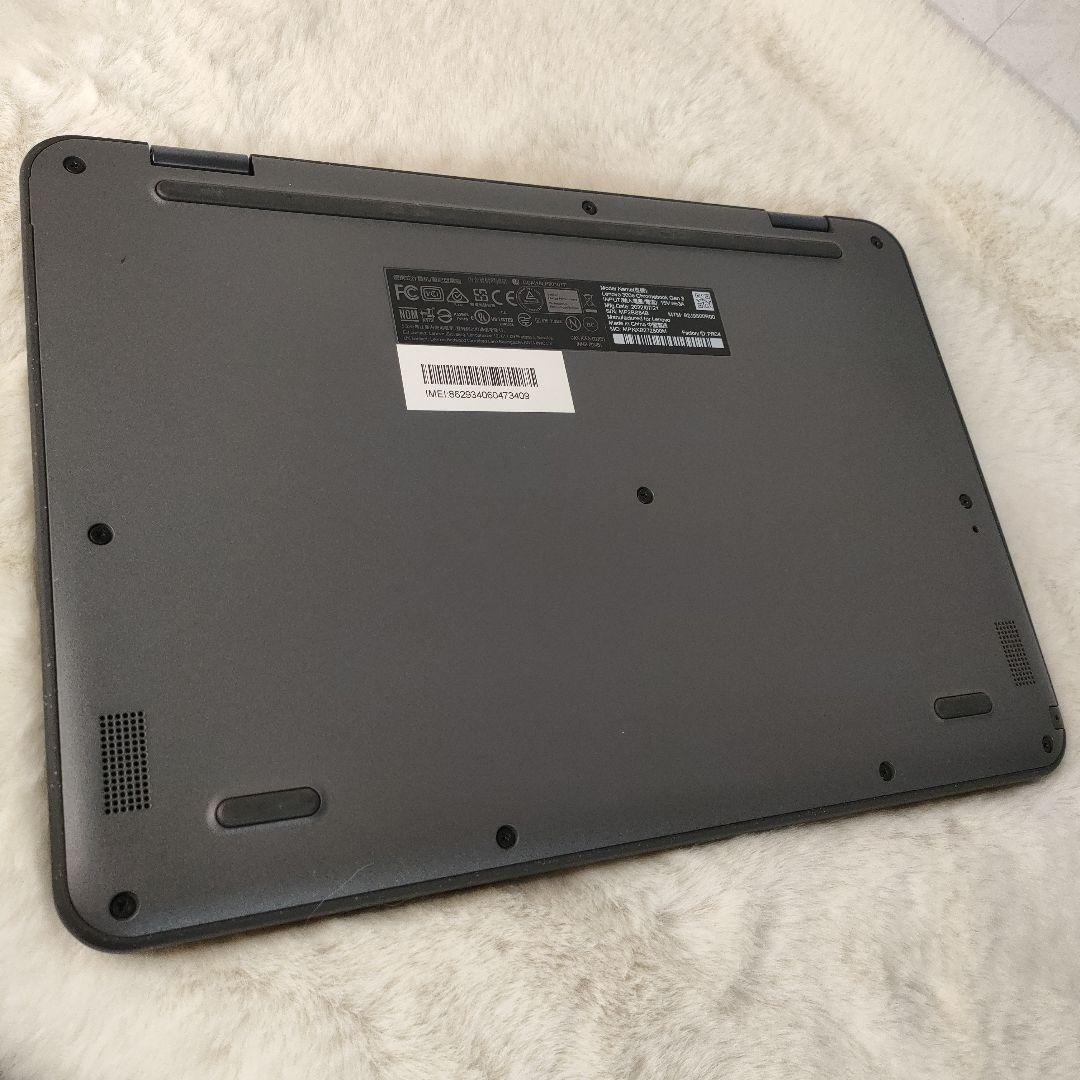 美品✨Lenovo 300e Chromebook Gen3 グレー　2023年