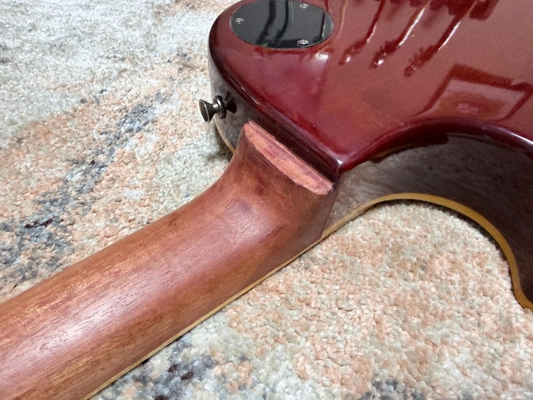 EPIPHONE LES PAUL STD ネック補修 MOD 韓国製