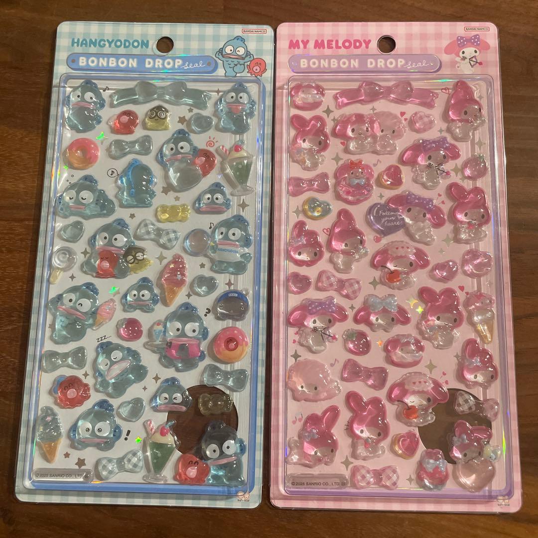 【正規品】ボンボンドロップシール　サンリオ 第二弾